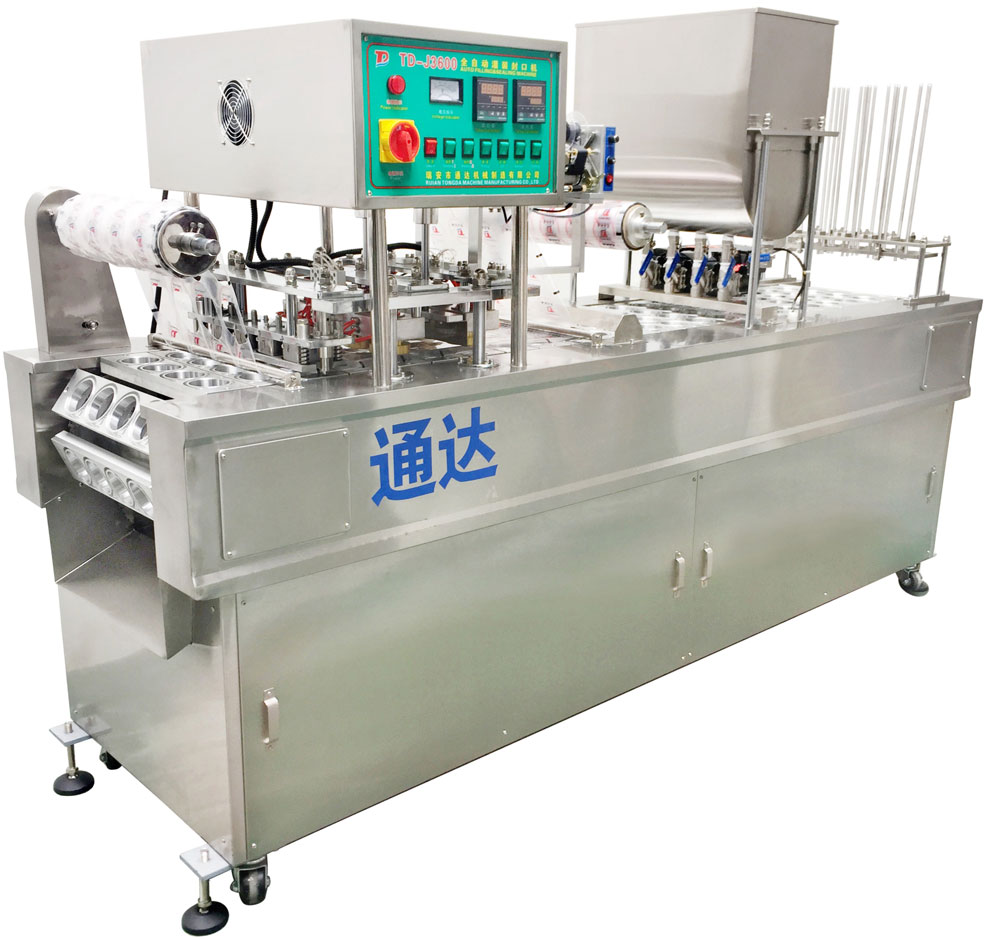 JXS series mechanical soy milk filling and sealing machine