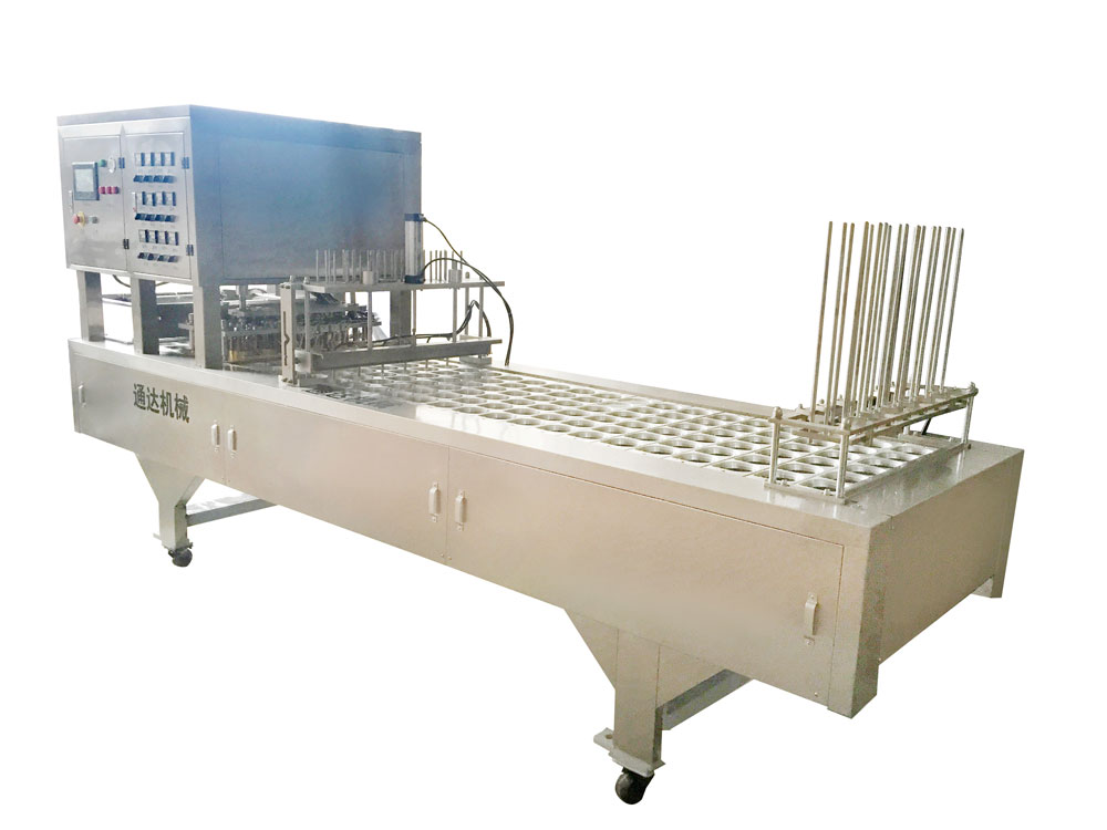 QCF-4 Piece Film Cup Filling and Sealing Machine